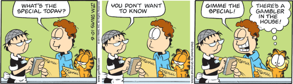 Garfield comics 06-10-2010 