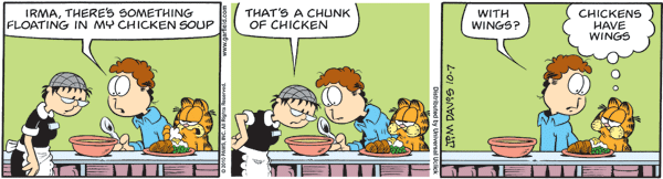 Garfield comics 07-10-2010 