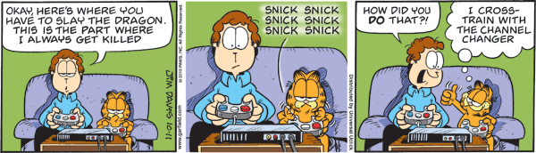 Garfield comics 11-10-2010 