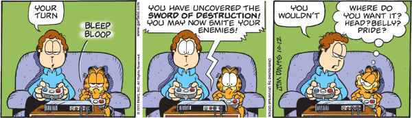 Garfield comics 12-10-2010 