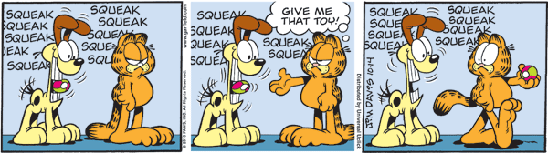 Garfield comics 14-10-2010 