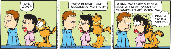 Garfield comics 15-10-2010 