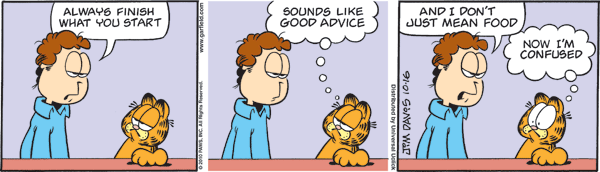 Garfield comics 16-10-2010 