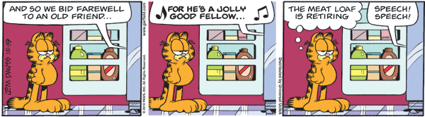Garfield comics 19-10-2010 
