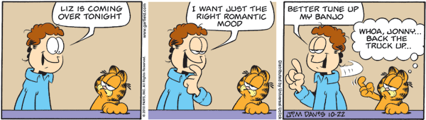 Garfield comics 22-10-2010 