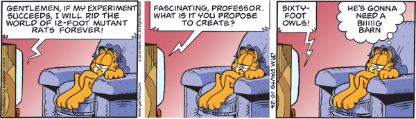 Garfield comics 26-10-2010 