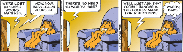 Garfield comics 27-10-2010 