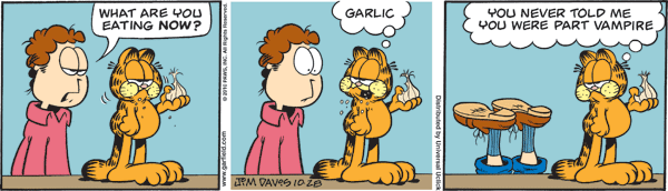 Garfield comics 28-10-2010 