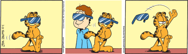 Garfield comics 01-11-2010 
