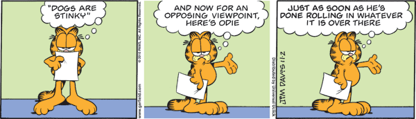 Garfield comics 02-11-2010 