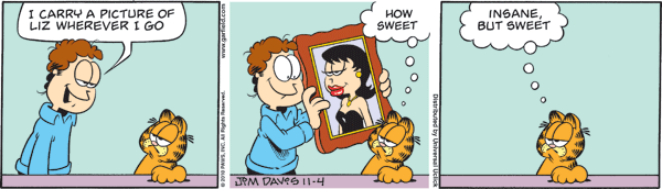Garfield comics 04-11-2010 