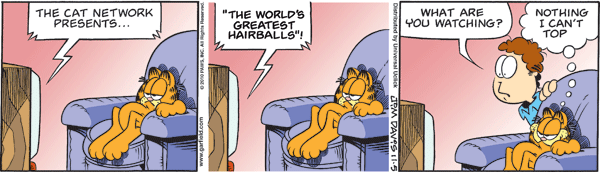 Garfield comics 05-11-2010 