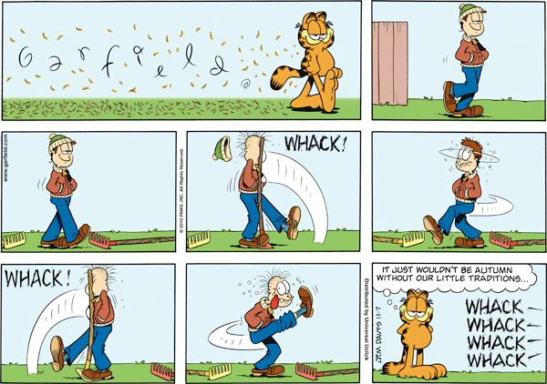 Garfield comics 07-11-2010 