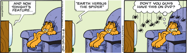 Garfield comics 08-11-2010 