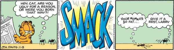 Garfield comics 09-11-2010 