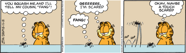 Garfield comics 12-11-2010 