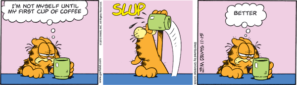 Garfield comics 15-11-2010 