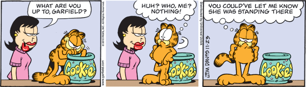 Garfield comics 23-11-2010 