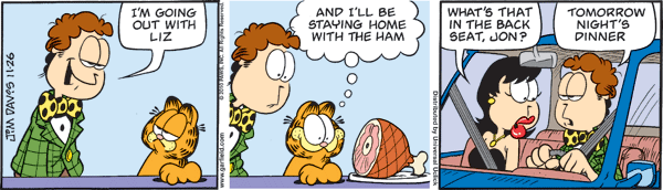 Garfield comics 26-11-2010 