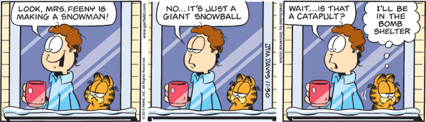 Garfield comics 30-11-2010 