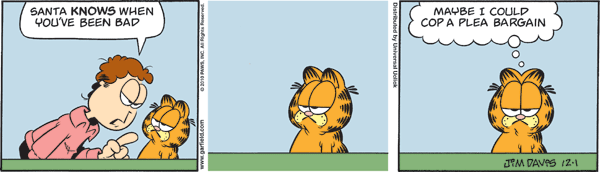 Garfield comics 01-12-2010 