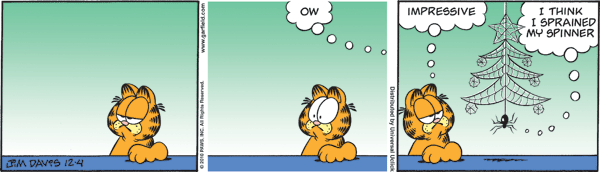 Garfield comics 04-12-2010 