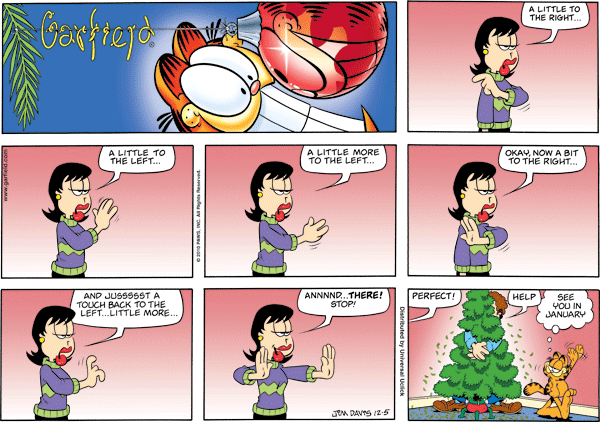 Garfield comics 05-12-2010 