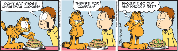 Garfield comics 06-12-2010 