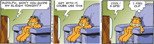 Garfield comics 09-12-2010 