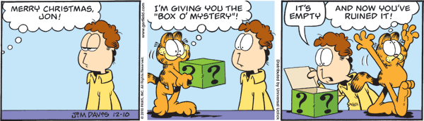 Garfield comics 10-12-2010 