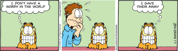 Garfield comics 07-01-2011 