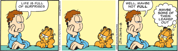 Garfield comics 08-01-2011 